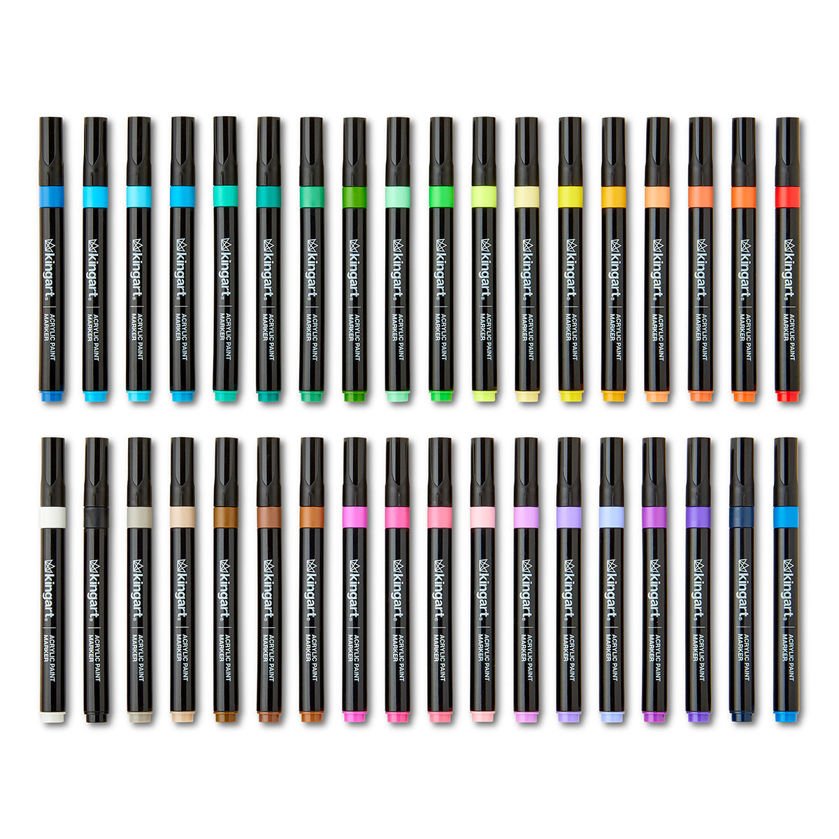 Acrylic Paint Markers - 36 Colors