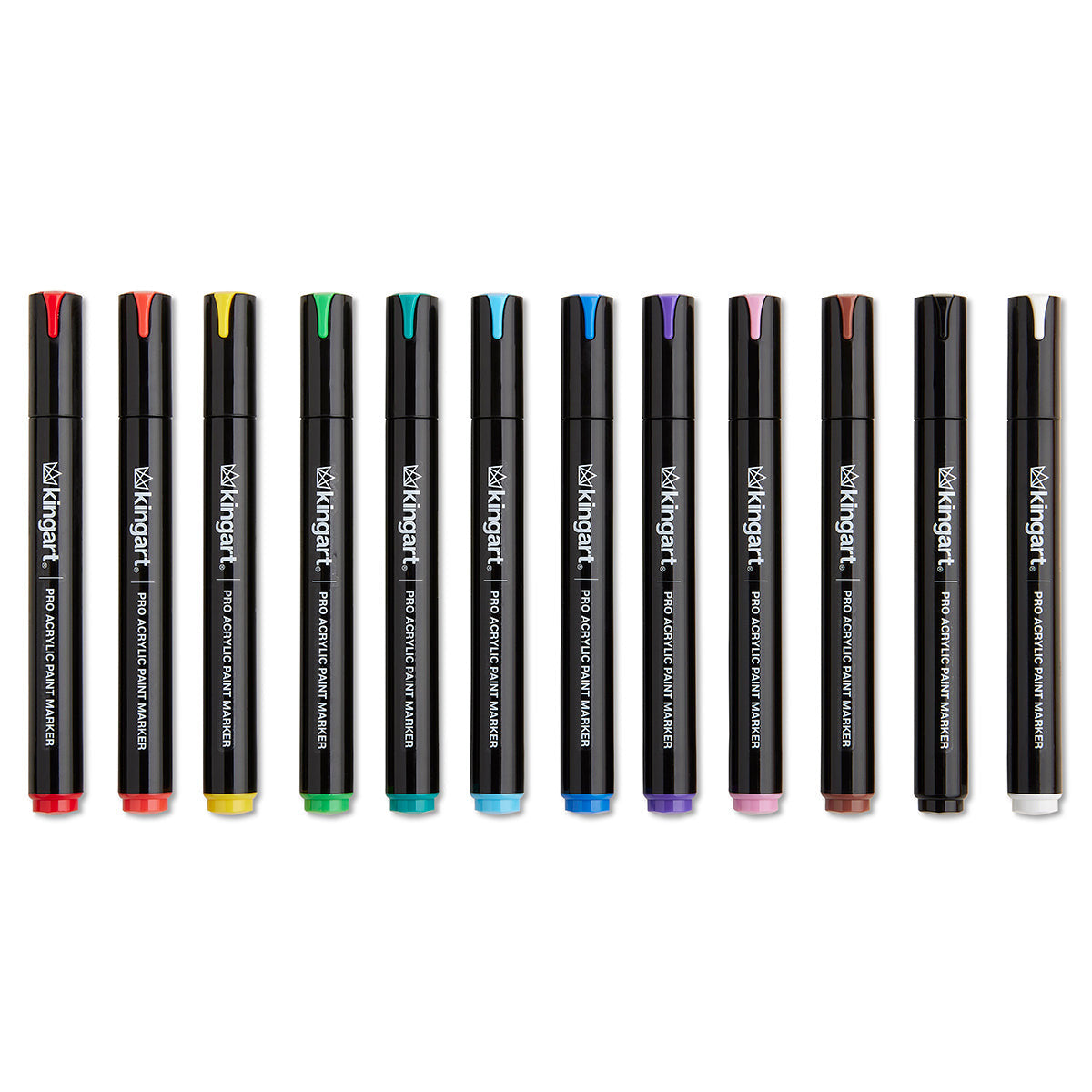 Acrylic Paint Markers - 12 Classic Colors