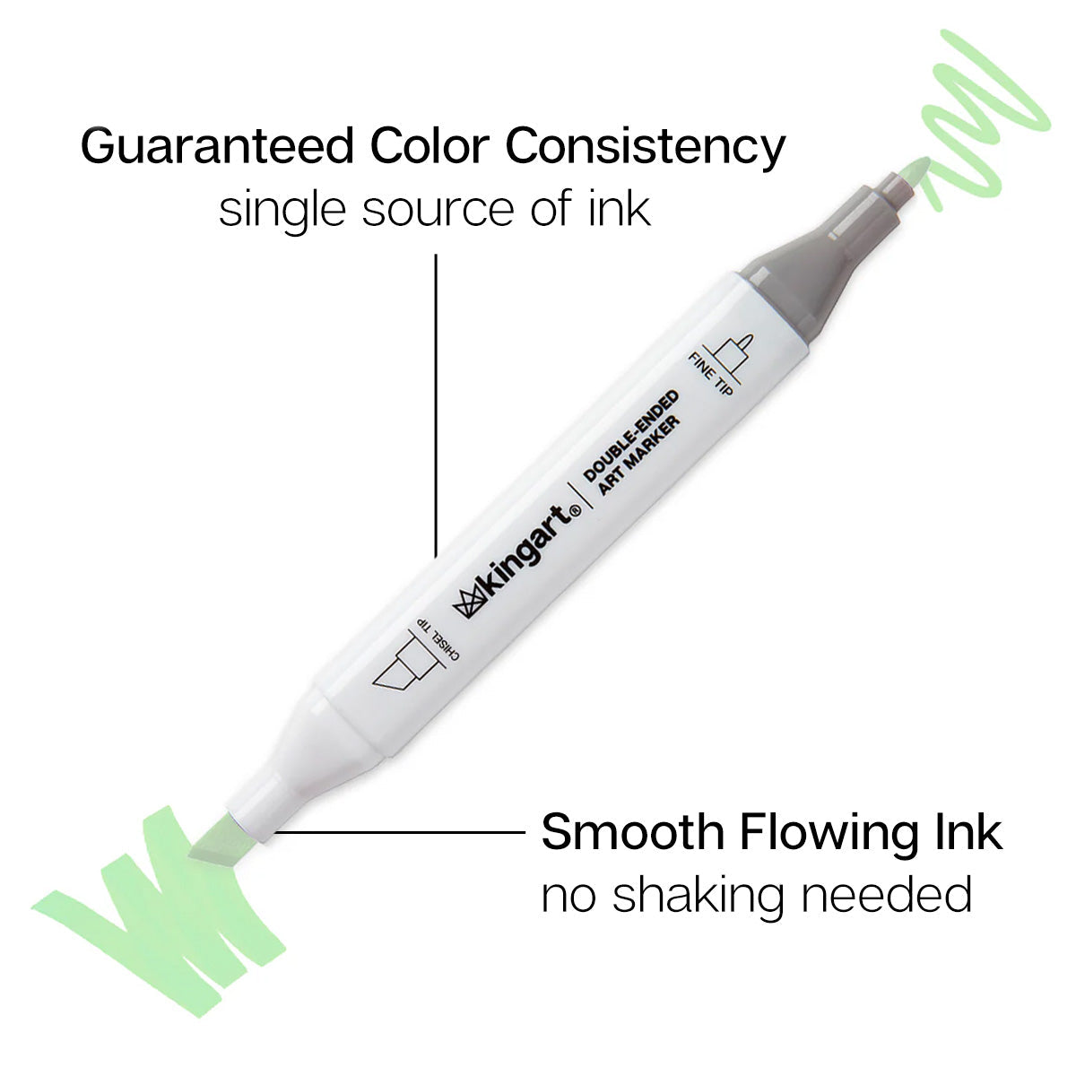 Double-Ended Alcohol Markers - 12 Floral Colors