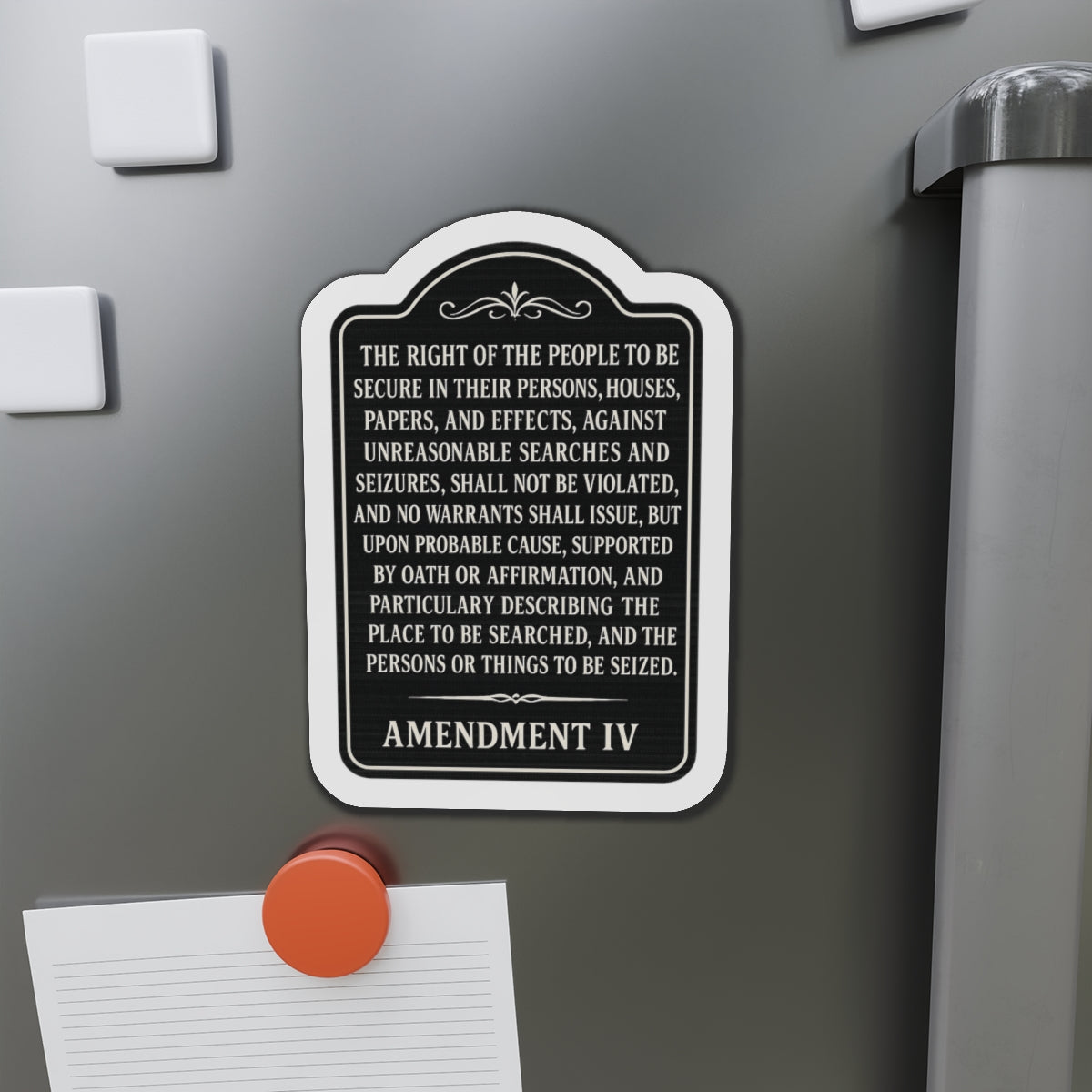 Fourth Amendment - U.S. Constitution magnet