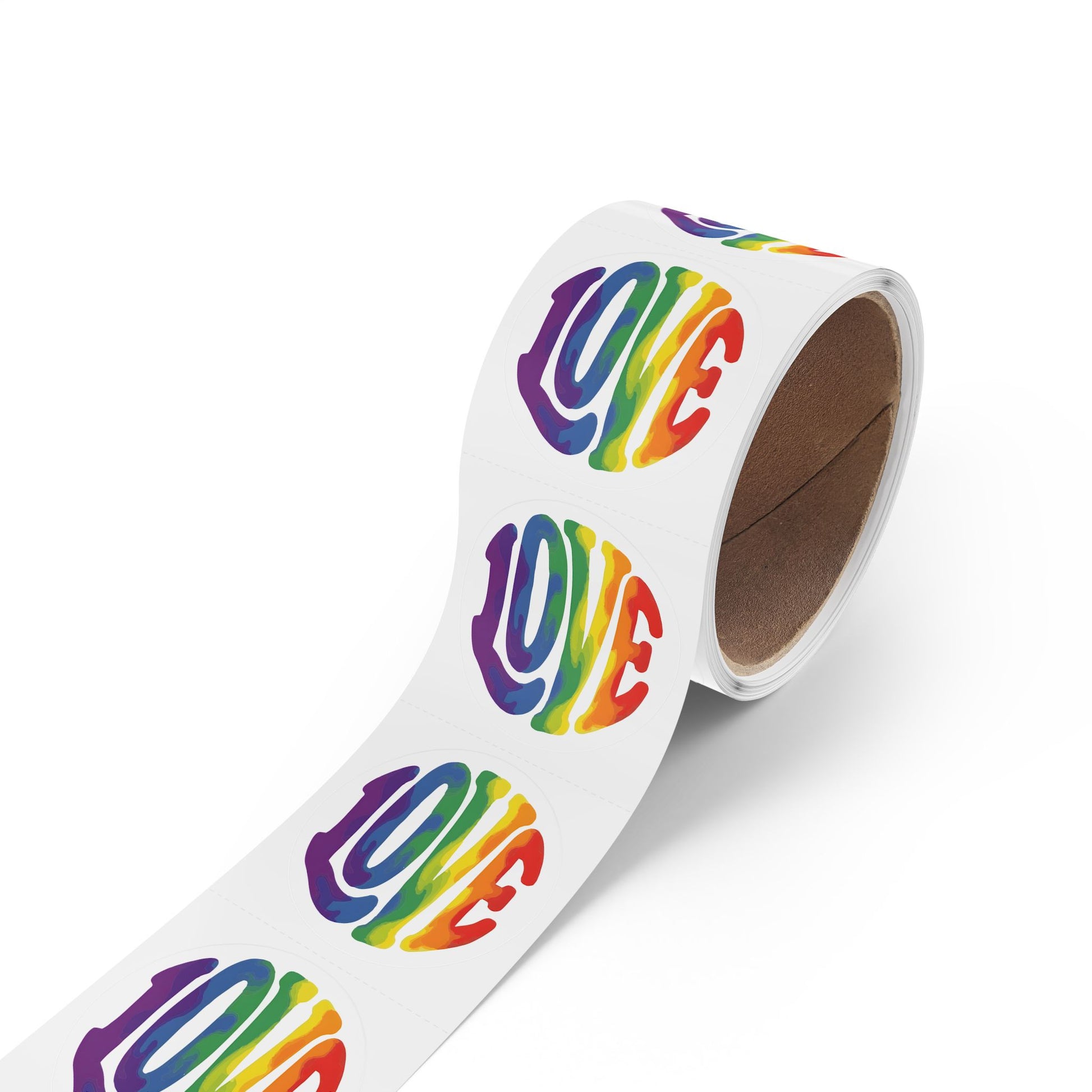 LOVE decal - roll of 50