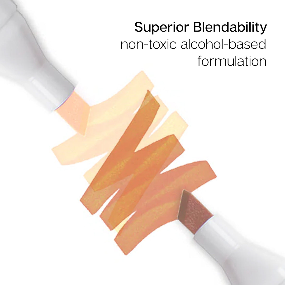 Double-Ended Alcohol Markers - 12 Neutral Colors