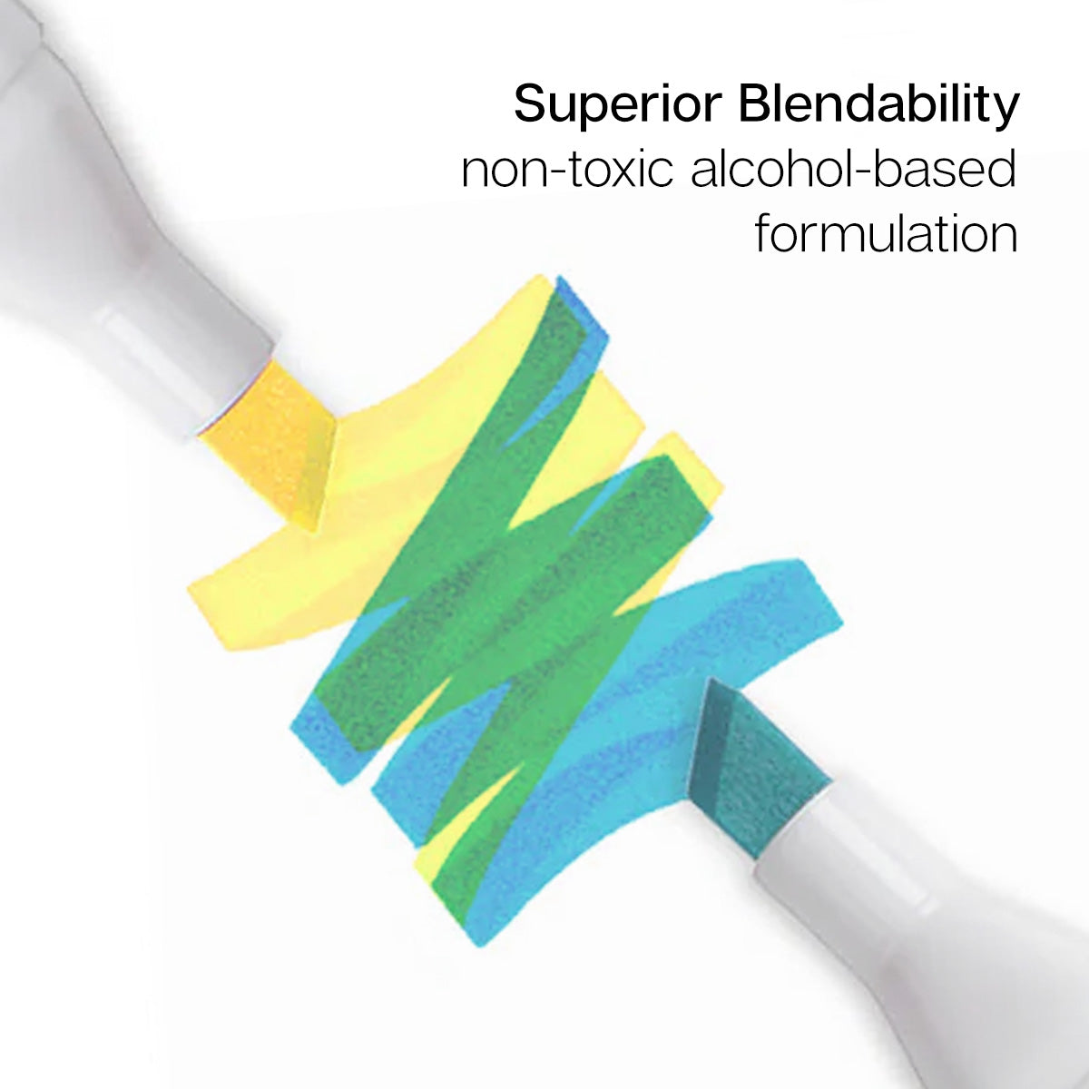 Double-Ended Alcohol Markers - 24 Bright Colors
