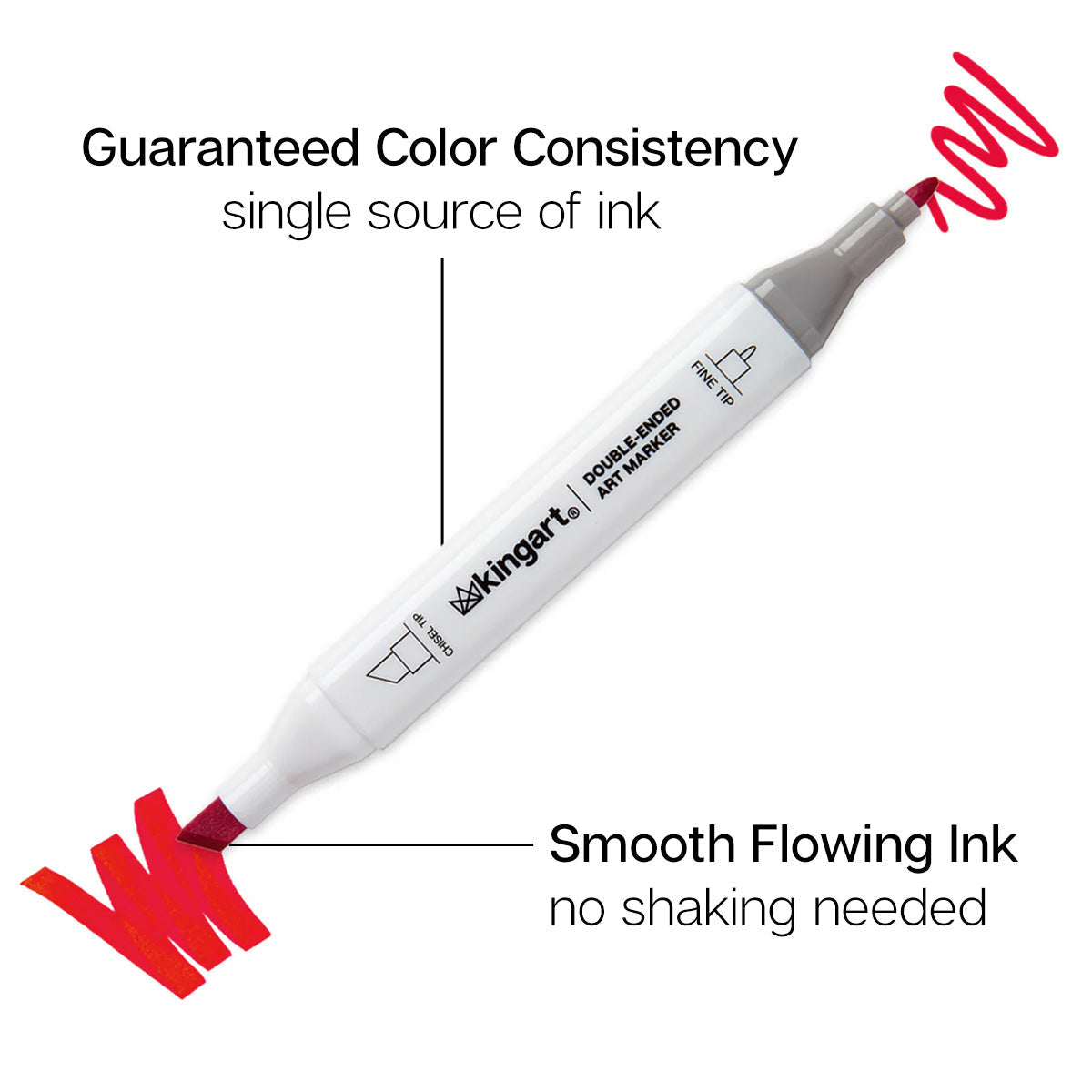 Double-Ended Alcohol Markers - 24 Vintage Colors