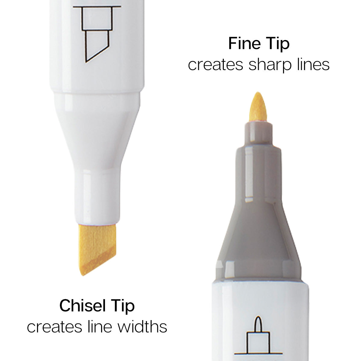 Double-Ended Alcohol Markers - 24 Vintage Colors