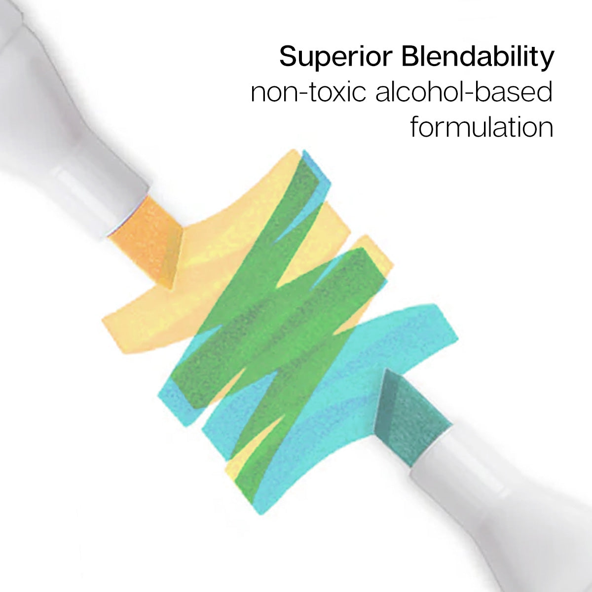 Double-Ended Alcohol Markers - 24 Vintage Colors