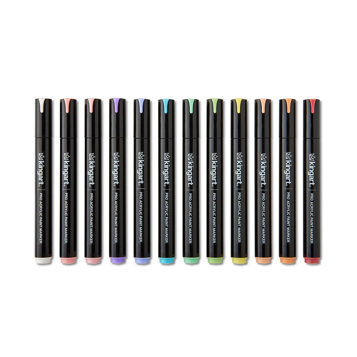 Acrylic Paint Markers - 12 Pastel Colors