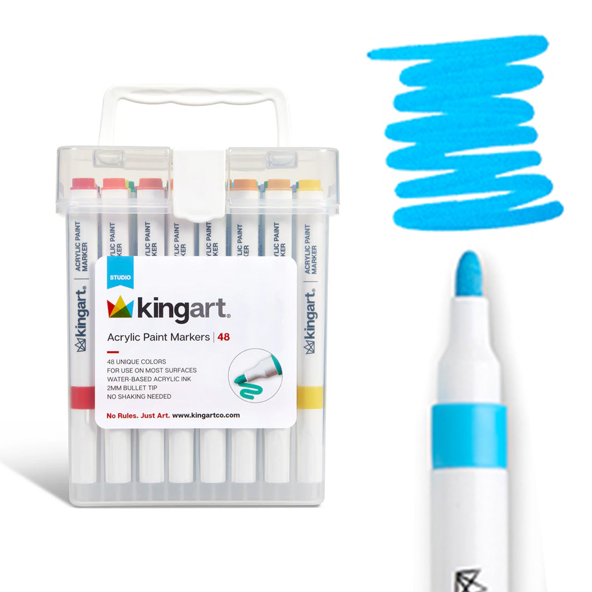 Acrylic Paint Markers - 48 Colors