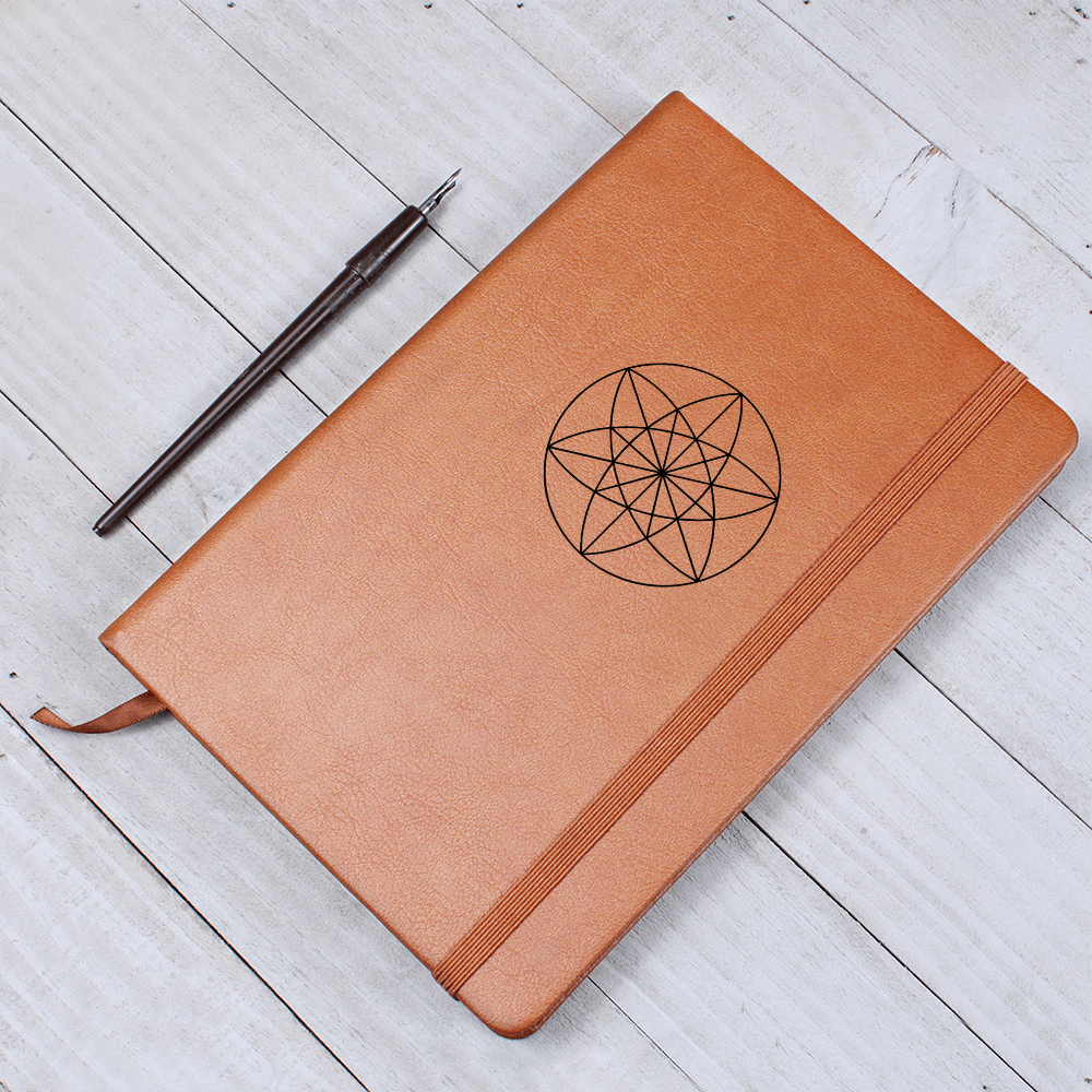Vector Equilibrium Faux Leather Journal