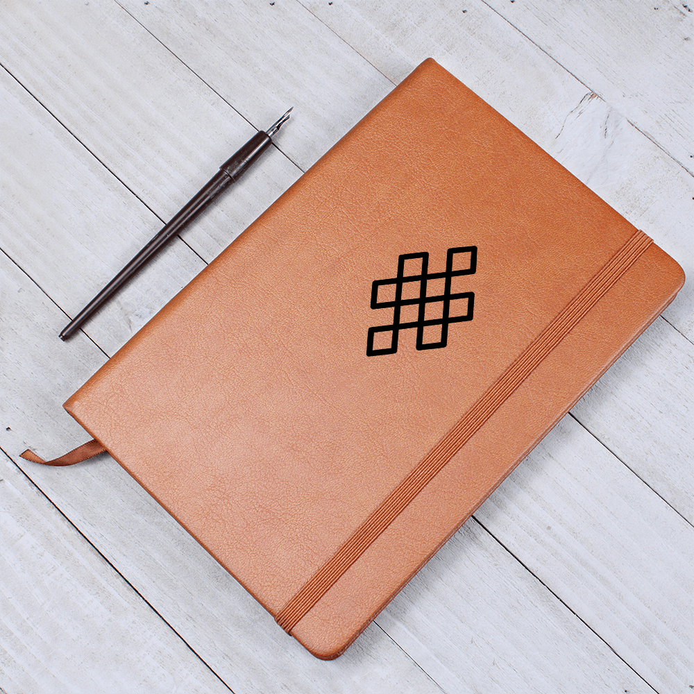 Eternal Knot Faux Leather Journal