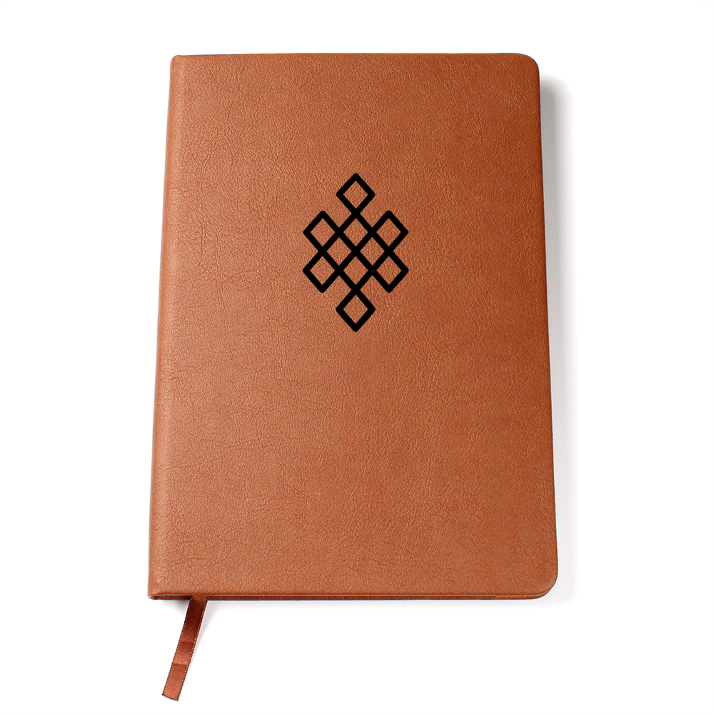 Eternal Knot Faux Leather Journal