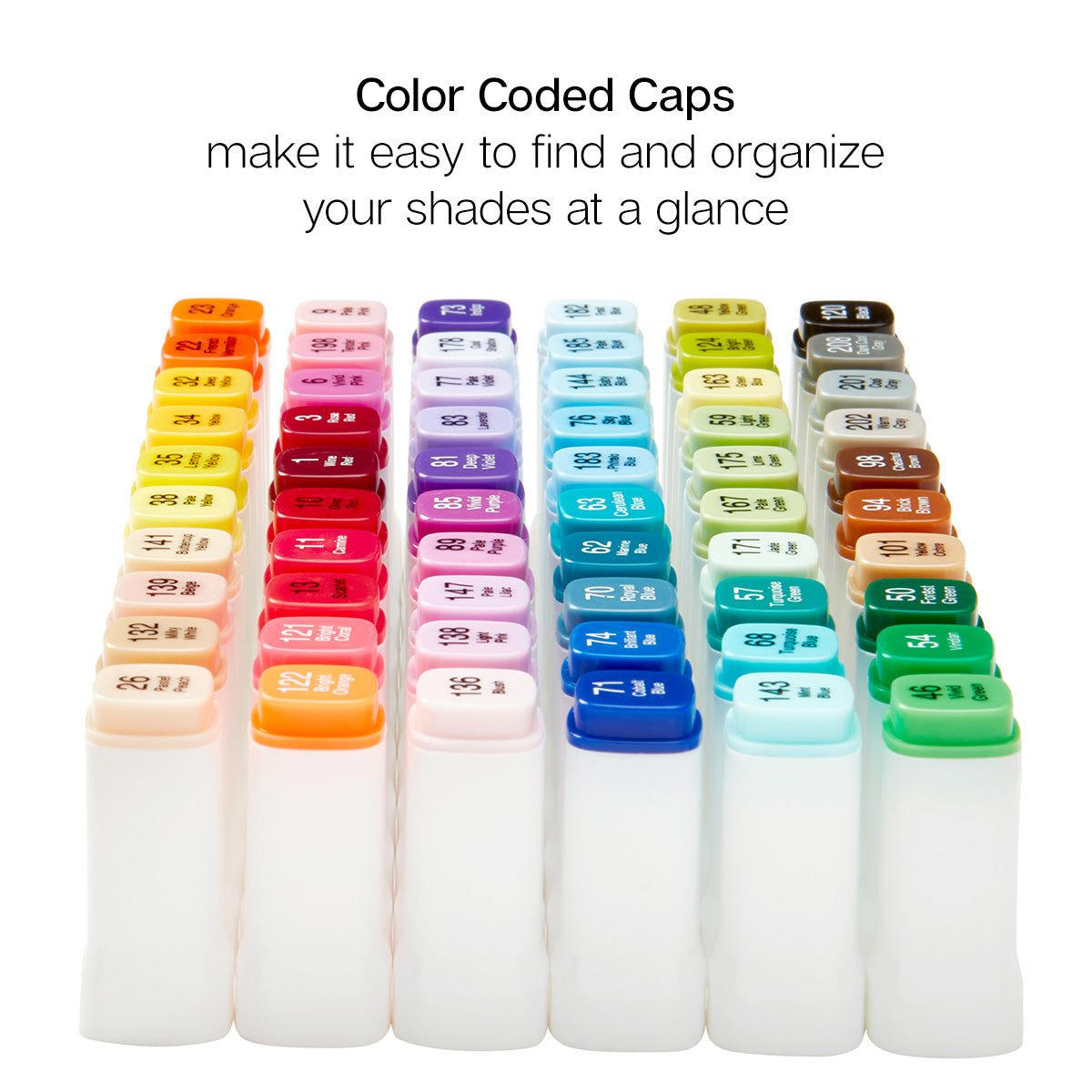 Double-Ended Alcohol Markers - 60 Colors